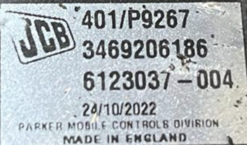 JCB-401-P9267-(Parker-3469206186)-Rozdzielacz-hydrauliczny-do-JCB-509-45-TC