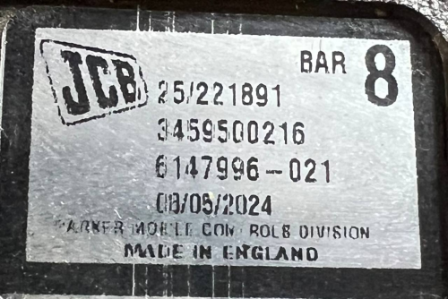 JCB-25-221891-(Parker-3459500216)-Rozdzielacz-hydrauliczny-do-JCB-MIDI-CX