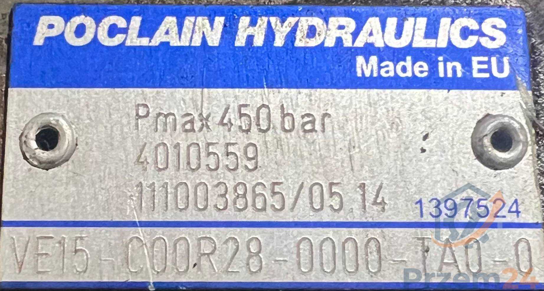 Poclain-Hydraulics-VE15-C00R28-0000-TA0-0-4010559-Zawór-hydrauliczny