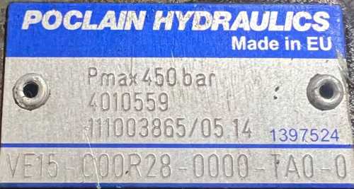 Poclain-Hydraulics-VE15-C00R28-0000-TA0-0-4010559-Zawór-hydrauliczny