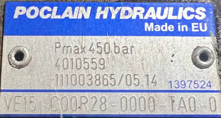 Poclain-Hydraulics-VE15-C00R28-0000-TA0-0-4010559-Zawór-hydrauliczny