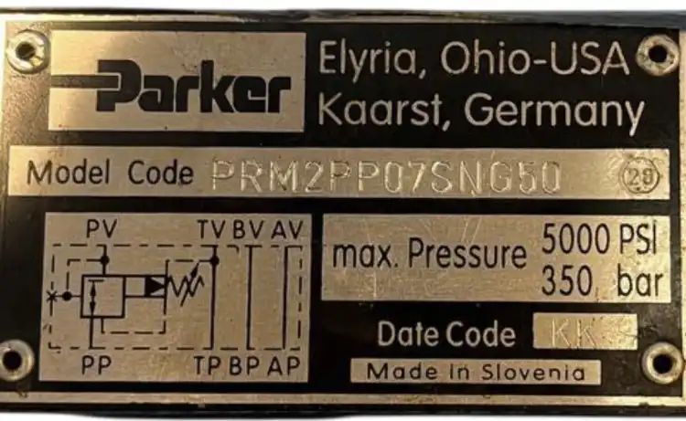 Parker-PRM2PP07SNG50-Zawór-hydrauliczny-350-Bar-5000-Psi-2