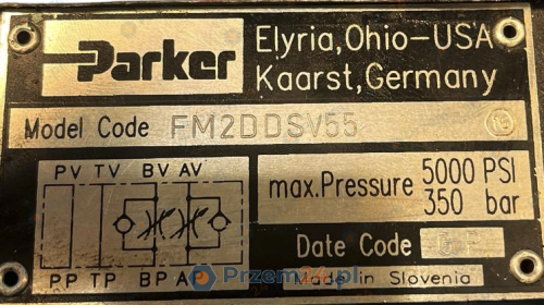 Parker-FM2DDSV55-FM2-DD-S-V-55-Zawór-redukcyjny-5000-PSI-350-Bar-2