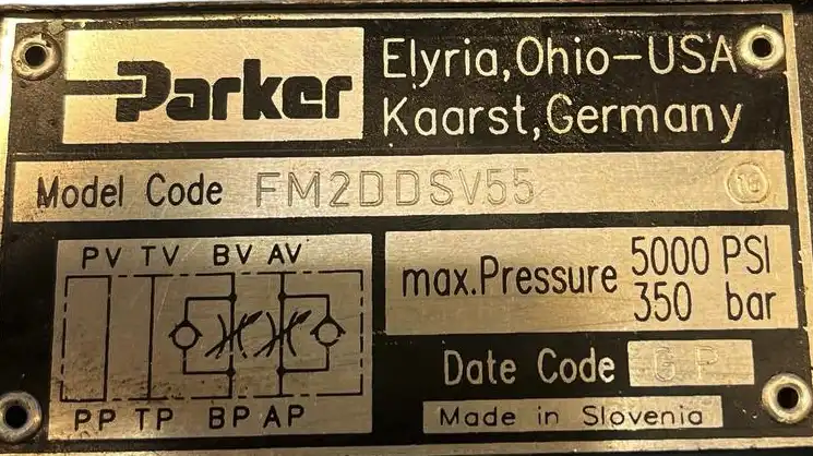 Parker-FM2DDSV55-FM2-DD-S-V-55-Zawór-redukcyjny-5000-PSI-350-Bar-2