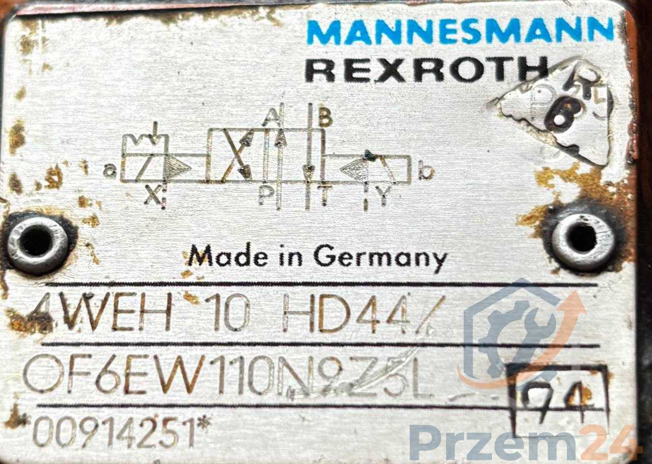 Mannesmann-Rexroth-4WE-6-D61-OFEW110N9Z5L+4WEH-10-HD44-OF6EW110N9Z5L-Zawór