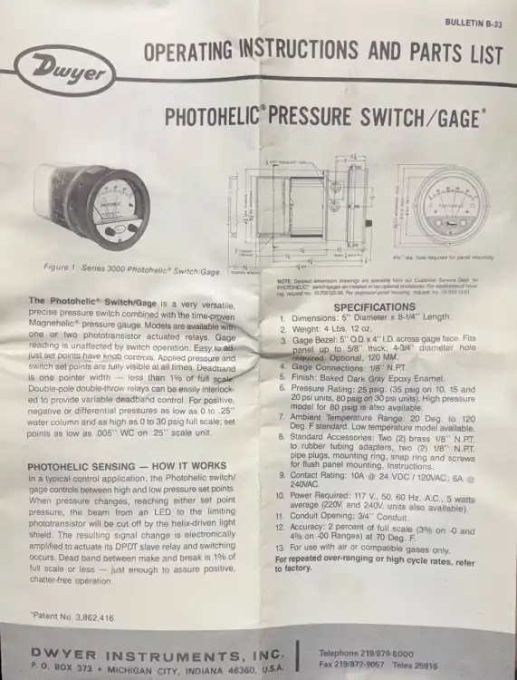 Dwyer-Photohelic-Series-3000-manometr-różnicowy-z-presostatem,-0–10-PSI-230V-HH-4