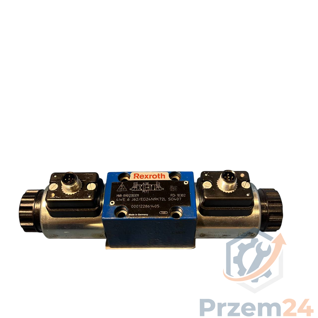Rexroth-4WE-6-J62-EG24N9K72L-SO407-(Rexroth-R901235379)-Zawór-hydrauliczny-+-Rexroth-R901207248-Cewk