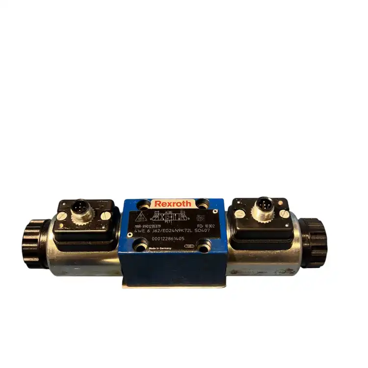 Rexroth-4WE-6-J62-EG24N9K72L-SO407-(Rexroth-R901235379)-Zawór-hydrauliczny-+-Rexroth-R901207248-Cewk