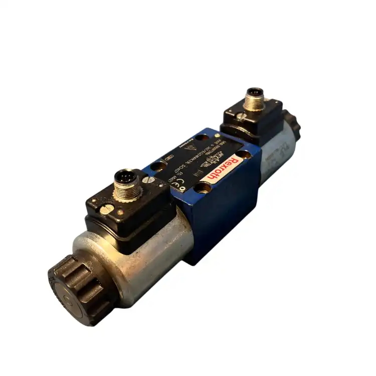 Rexroth-4WE-6-J62-EG24N9K33L-SO407-(Rexroth-R900972986)-Zawór-hydrauliczny-+-Rexroth-R900991798-Cewk-3