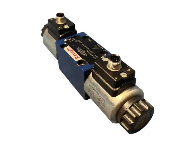 Rexroth-4WE-6-J62-EG24N9K33L-SO407-(Rexroth-R900972986)-Zawór-hydrauliczny-+-Rexroth-R900991798-Cewk-4