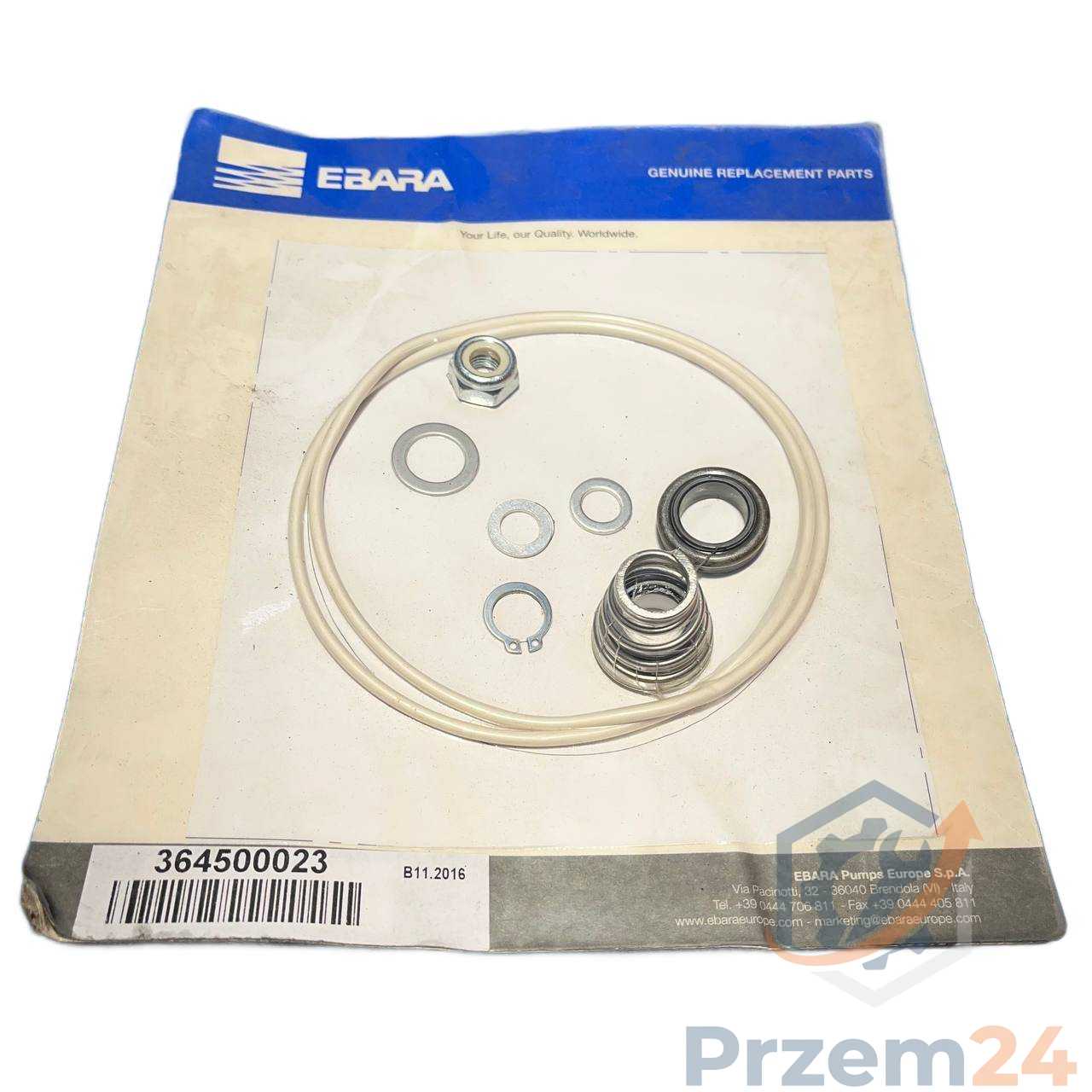 Ebara-364500023-Zestaw-uszczelek