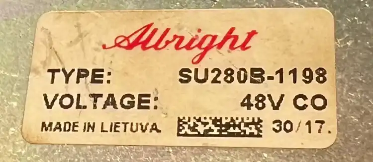 Albright-SU280B-1198-(Albright-SU280B1198)-Stycznik-48V-4