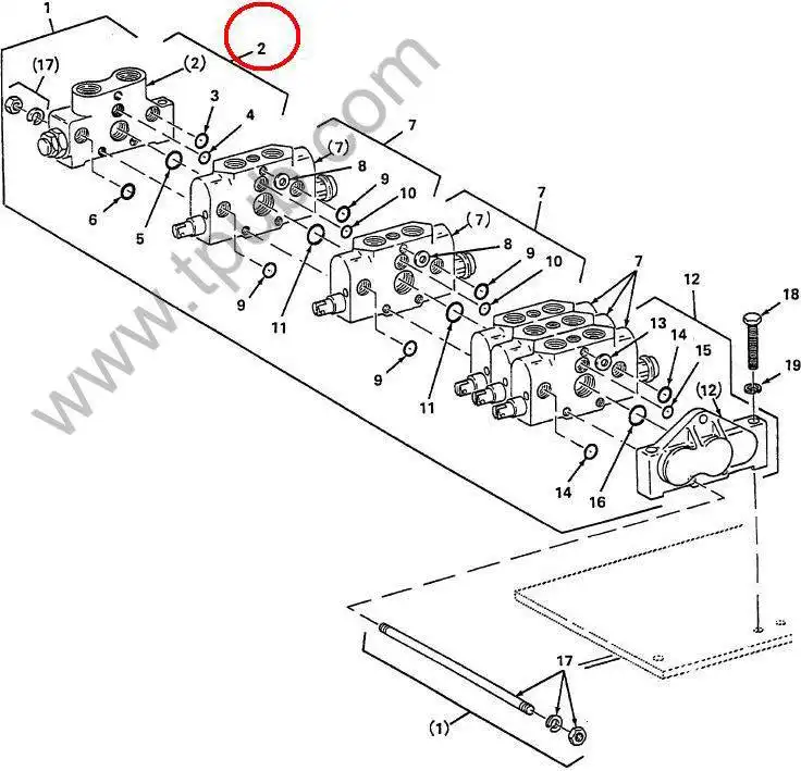 Parker-Hannifin-345-9105-017-3459105017-Sekcja-zaworu-hydraulicznego-8