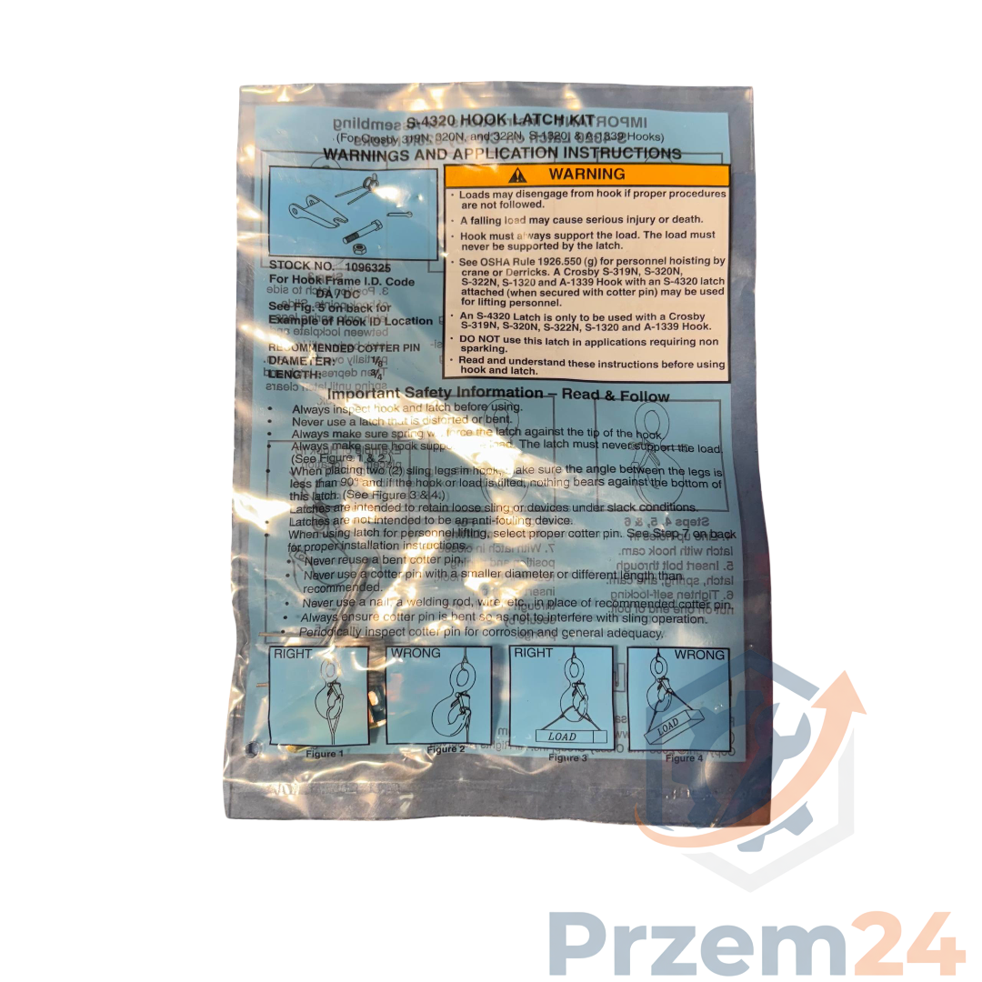 Crosby-S-4320-(Crosby-1096325)-Zapadki-do-haków-S-319N,-S-320N,-S-322N