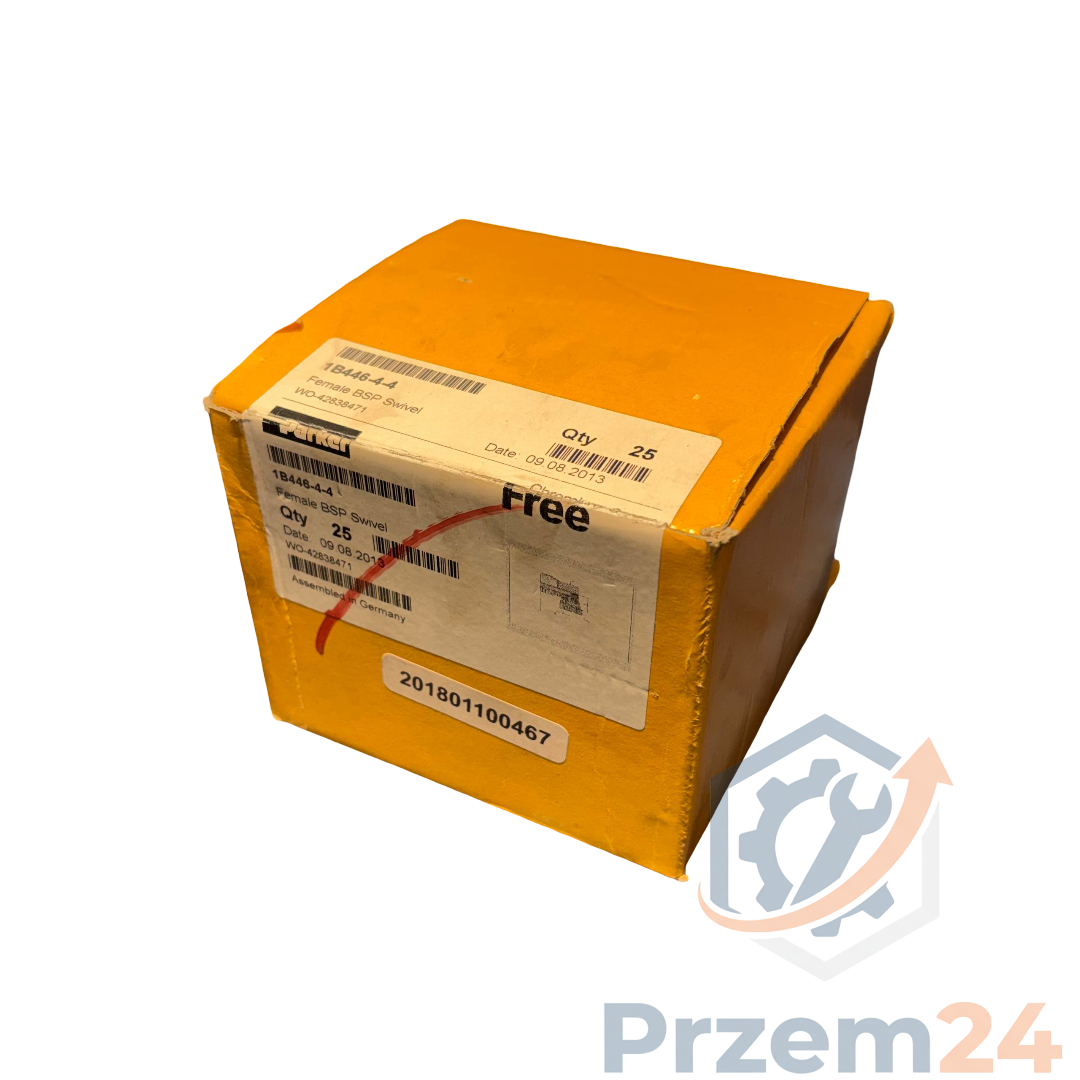 Parker-1B446-4-4-1B44644-Złącze-90°-kątowe-(Zestaw-25-szt)