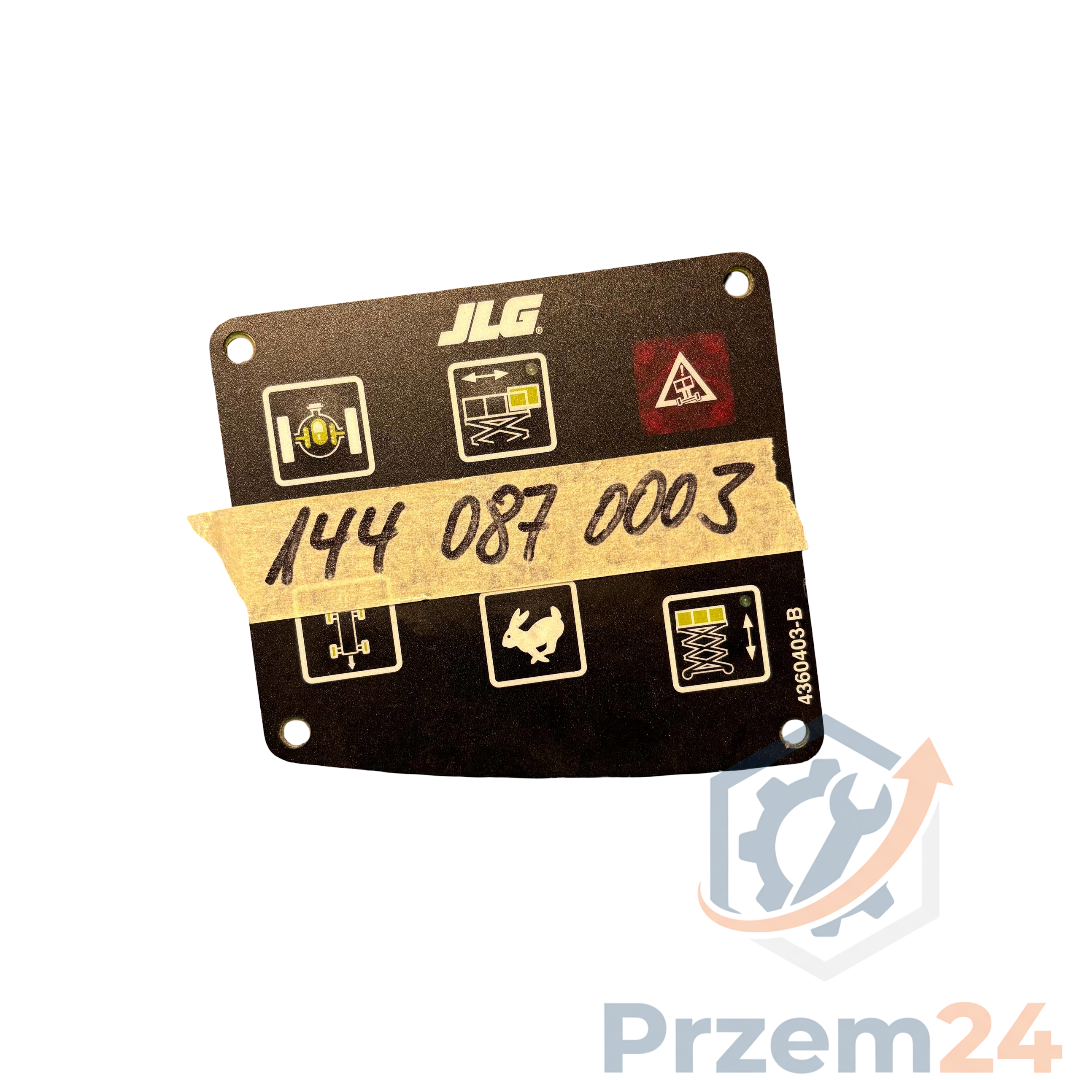 JLG-4360403-B-4360403-Przełącznik,-panel-membranowy