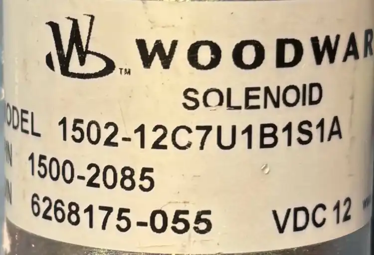 Woodward-1502-12C7U1B1S1A-1500-2085-Solenoid-Zawór-2