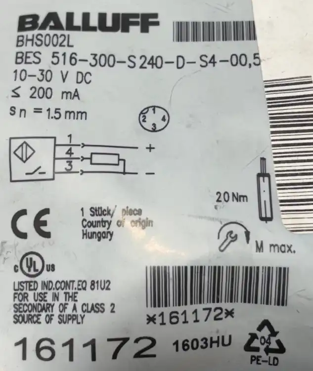 Palfinger-B5-013374-Balluff-BHS002L-Czujnik-indukcyjny-3
