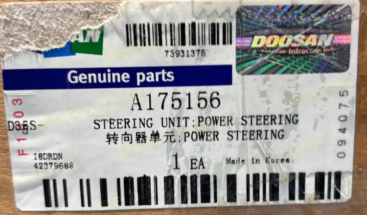 Doosan-A175156-Orbitrol-Doosan-B22-B25-B30-B35X-7-Wózek-5