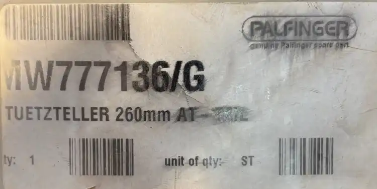 Palfinger-MW777136-G-UCHWYT-260-mm-2