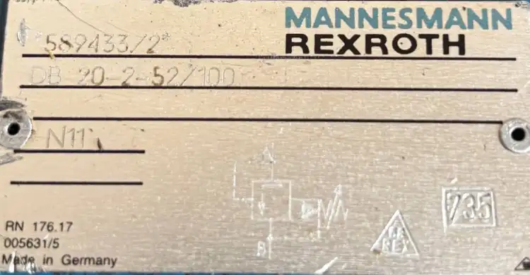 Rexroth-Mannesmann-DB-20-2-52-100-589433-2-Zawór-regulacji-ciśnienia-2