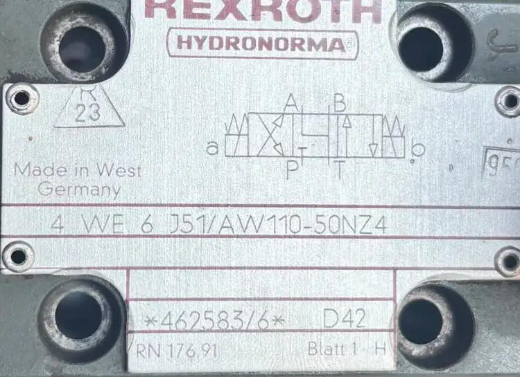 Rexroth-Hydronorma-4-WE-6-J51-AW110-50NZ4-462583-6-Zawór-hydrauliczny-2