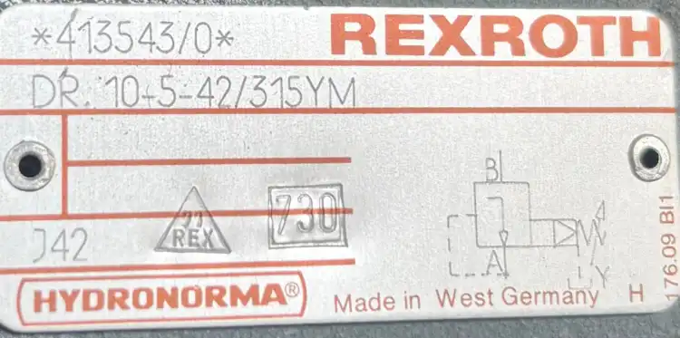 Rexroth-Hydronorma-DR-10-5-42-315YM-413543-0-Zawór-redukcyjny-ciśnienia-2