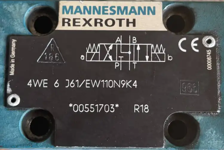 Mannesmann-Rexroth-4WE-6-J61-EW110N9K4-00551703-Zawór-hydrauliczny-2
