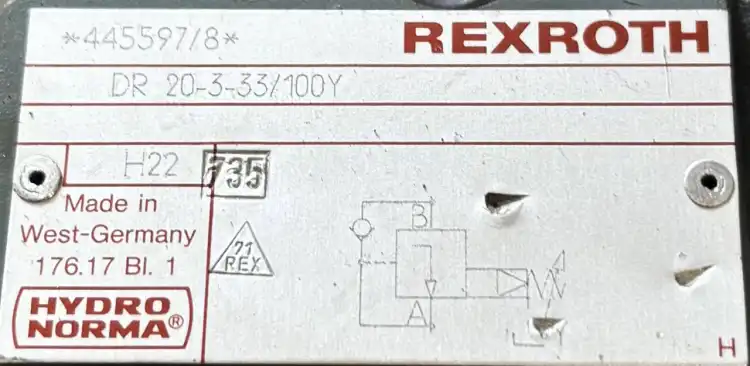 Rexroth-DR-20-3-33-100Y-DR20333100Y-(Rexroth-445597-8)-Zawór-redukcyjny-2