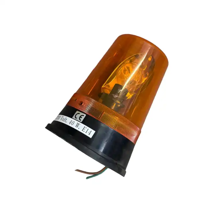 Pomarańczowa-lampa-ostrzegawcza-230Volt,-40W,-E14