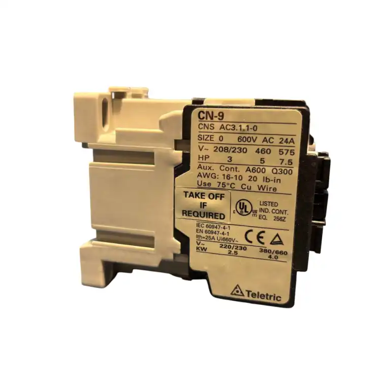 Teletric-CN-9-AC-Stycznik-magnetyczny-3A1a-Ui660V-24V-50Hz-2