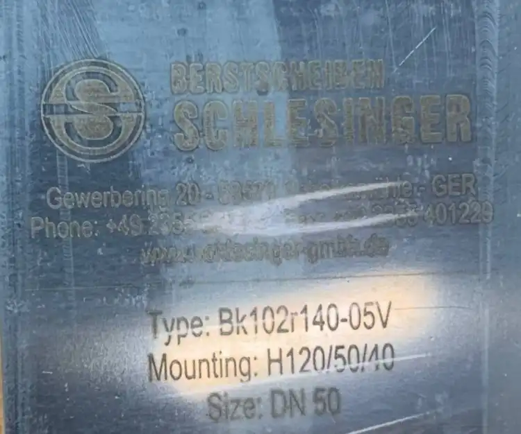 Berstscheiben-Schlesinger-Bk102r140-05V-Membrana-Bezpieczeństwa-1.4571-3