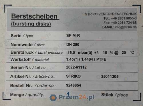 STRIKO-SF-M-R-35011305-Próżniowa-płytka-bezpieczeństwa-35,0-mbar-2