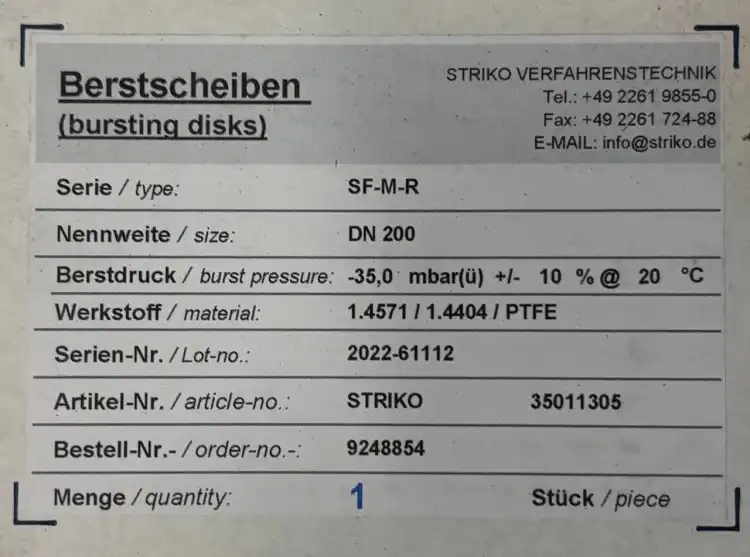 STRIKO-SF-M-R-35011305-Próżniowa-płytka-bezpieczeństwa-35,0-mbar-2