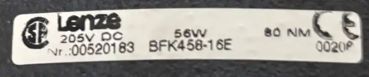 Lenze-BFK458-16E-00520183-Stojan-do-hamulca-z-regulacją-205V-DC-56W-80NM-4