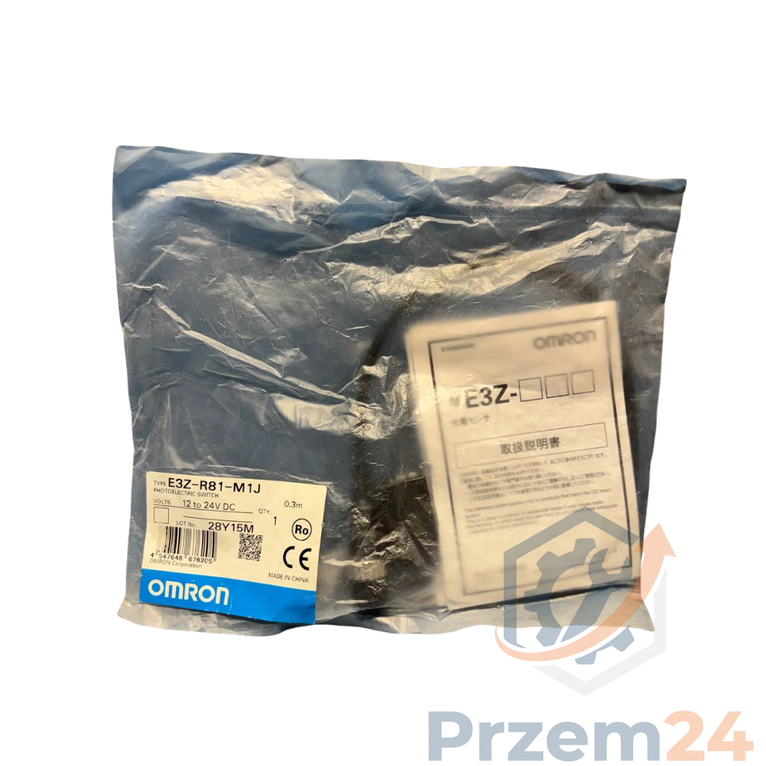 OMRON-E3Z-R81-M1J-Czujnik-fotoelektryczny-12-24V-DC