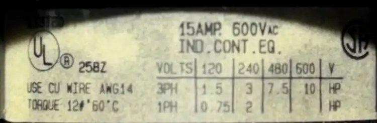 Sälzer-Salzer-T212-Wyłącznik-Tablicowy-15AMP-600VAC-3