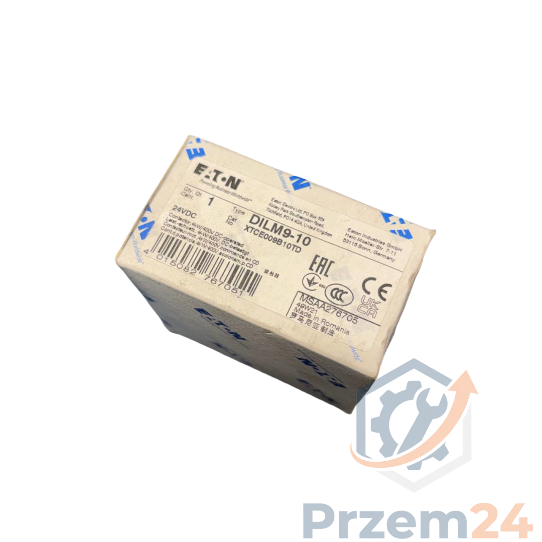 Eaton-DILM9-10-XTCE009B10TD-Stycznik-mocy-4kW-400V-24VDC