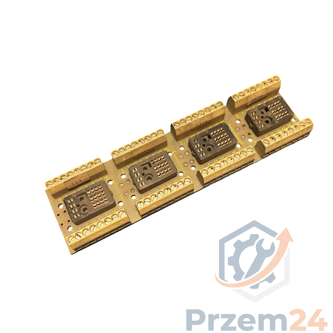 BÜRKLIN-RV16-5-Listwa-gniazd-do-przekaźników-grzebieniowych