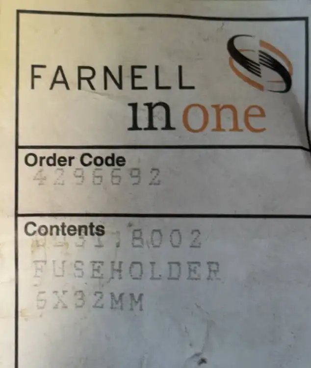 Farnell-4296692-Uchwyt-bezpiecznika-5x32mm-ZESTAW-10-SZTUK-4