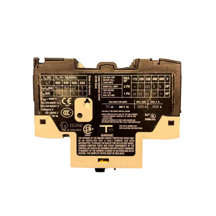 Eaton-PKZM0-6,3-XTPR6P3BC1-072738-Wyłącznik-silnikowy-2,2kW-4‑6,3A-4