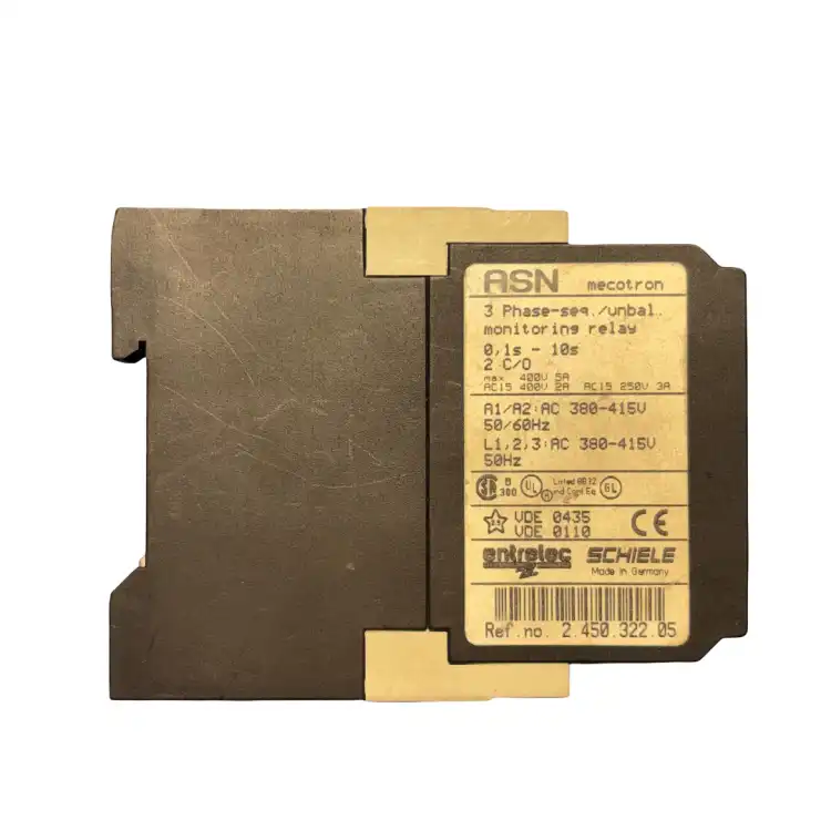 Entrelec-Schiele-ASN-2.450.322.05-Przekaźnik-monitorujący-0,1s-10s-3