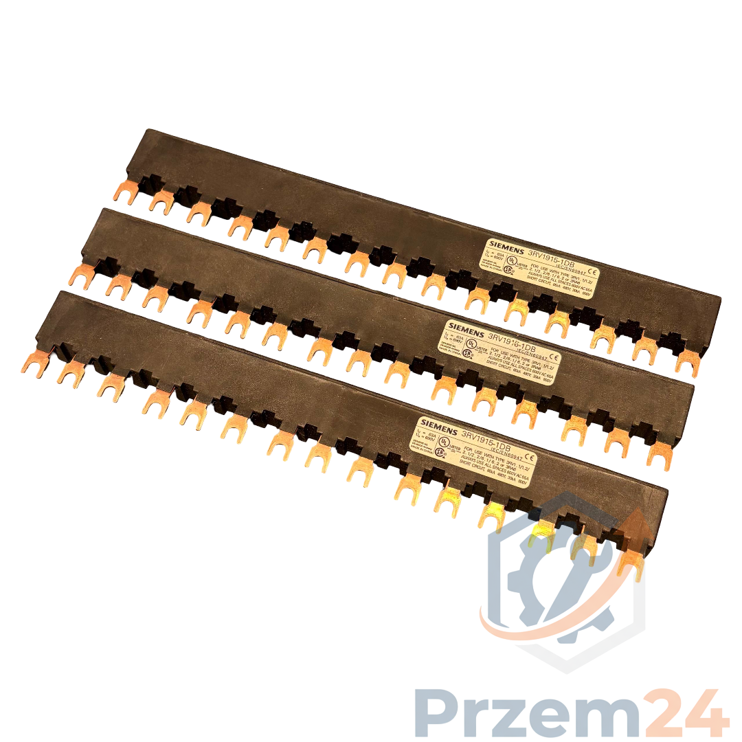 Siemens-3RV1915-1DB-Szyna-łączeniowa-63A-690V-3-SZTUKI-ZESTAW