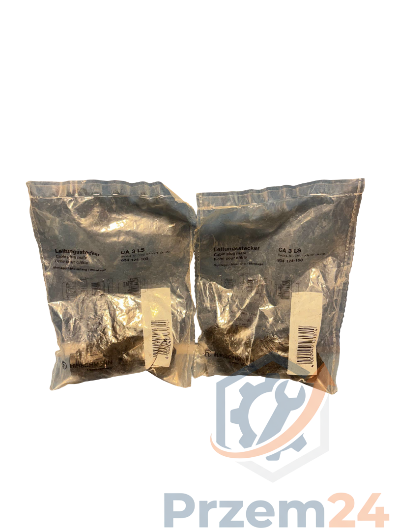 Hirschmann-CA-3-LS-934-124-100-934124100-Złącze-okrągłe-2-SZTUKI