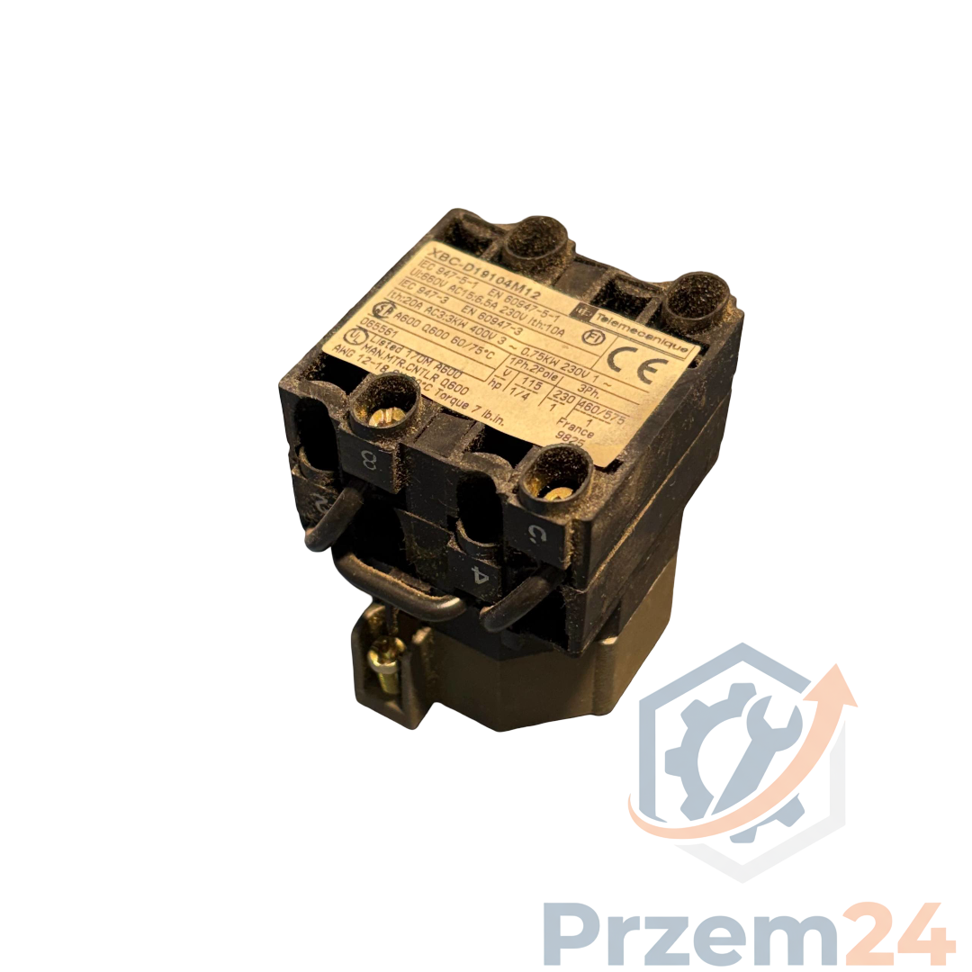 Telemecanique-XBC-D19104M12-065561-Łącznik-krzywkowy-230V-6,5A-0,75kW