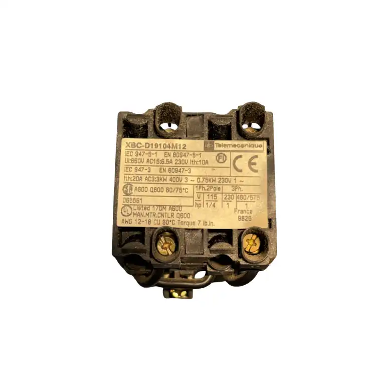 Telemecanique-XBC-D19104M12-065561-Łącznik-krzywkowy-230V-6,5A-0,75kW-2