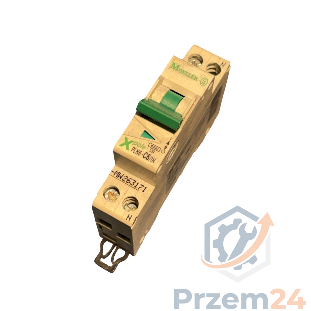 Moeller-xPole-PLN6-C6-1N-PLN6-C6-1N-MW-263171-Wyłącznik-nadprądowy