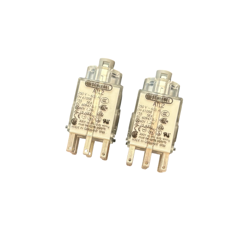 Schlegel-ATL2-Element-stykowy-250V-1,2W-AC-15-2-SZTUKI