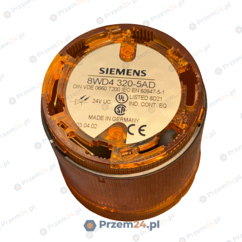 Siemens-8WD4-320-5AD-8WD4320-5AD-Element-kolumny-sygnalizacyjnej-żółty-2