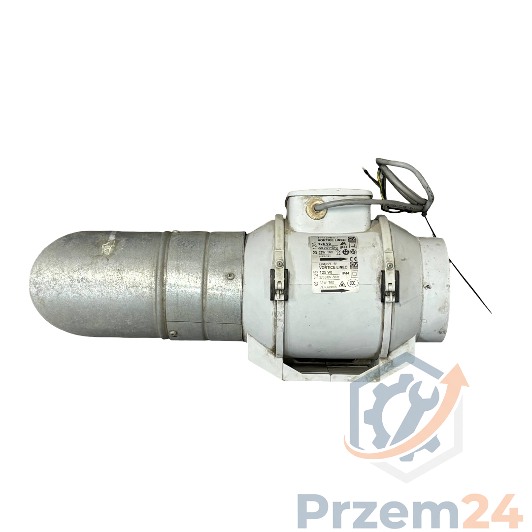Vortice-Lineo-125-V0-Wentylator-220-240V-50Hz-33W-Ø-125mm